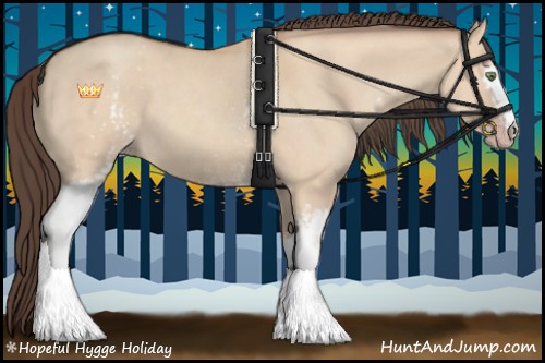Horse Color:White Spotted Amber Champagne Roan Dun 