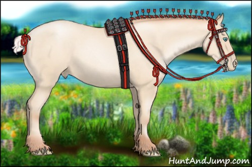 Horse Color:Silver Amber Cream Champagne Roan Pearl