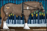 Horse Color:White Spotted Liver Red Dun Rabicano 