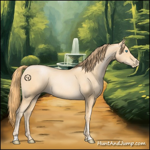 Horse Color:Buckskin Pearl Sabino 