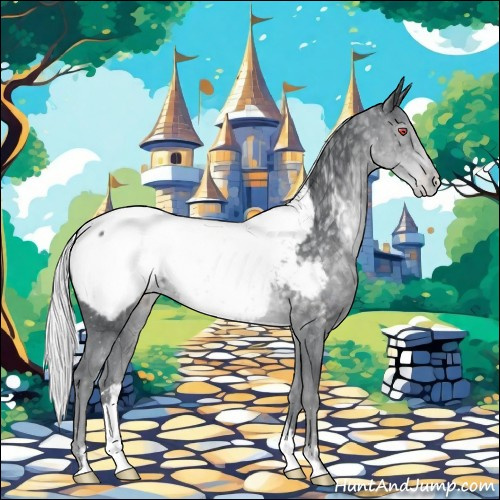 Horse Color:Silver Black Chinchilla Appaloosa 