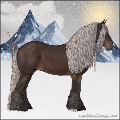 Horse Color:Silver Brown 