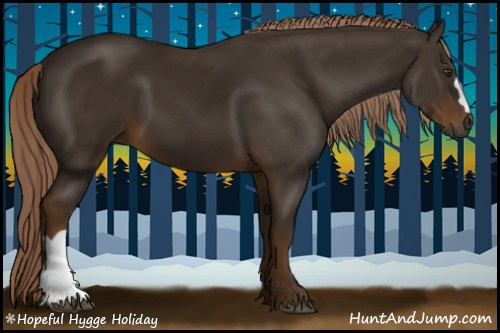 Horse Color:Gray Chocolate Palomino 