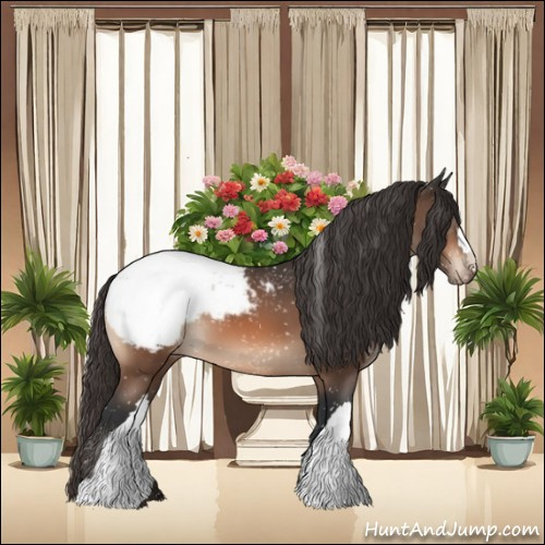 Horse Color:Bay Mushroom Appaloosa 