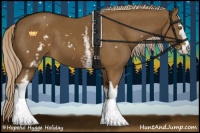 Horse Color:White Spotted Chocolate Palomino Sabino 