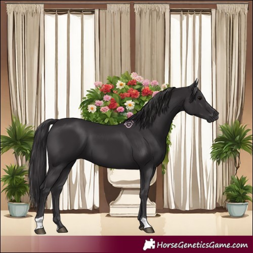 Horse Color:Smoky Black