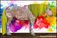 Horse Color:Painted Bay Ice 