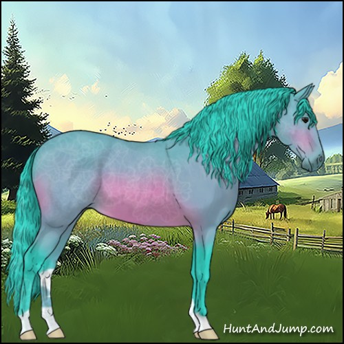 Horse Color:Watercolor Bay 