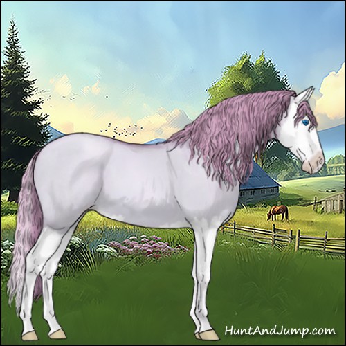 Horse Color:Watercolor Bay Pearl Dun Splash 