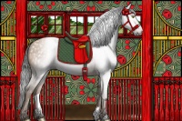 Horse Color:Gray Amber Champagne 