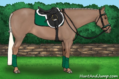 Horse Color:Red Roan Mushroom 