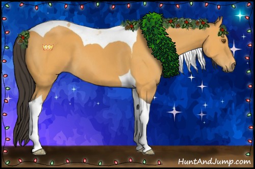 Horse Color:Buckskin Tobiano 