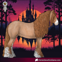 Horse Color:Red Roan Sabino 