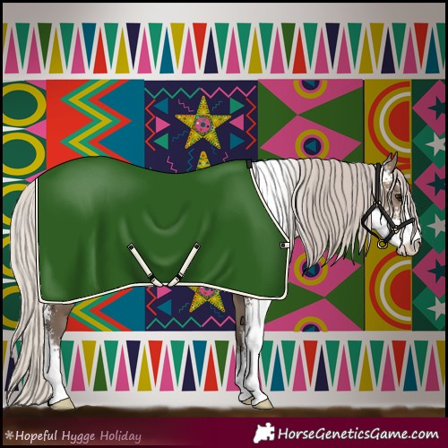 Horse Color:Silver Grullo Sabino 