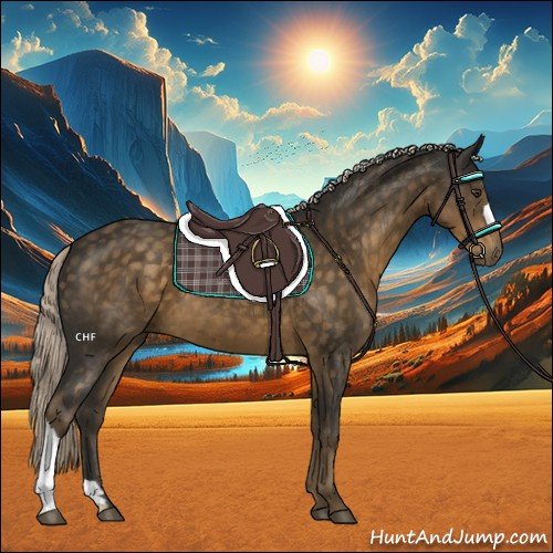 Horse Color:Chocolate Palomino 