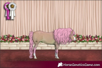 Horse Color:Watercolor Buckskin Dun 