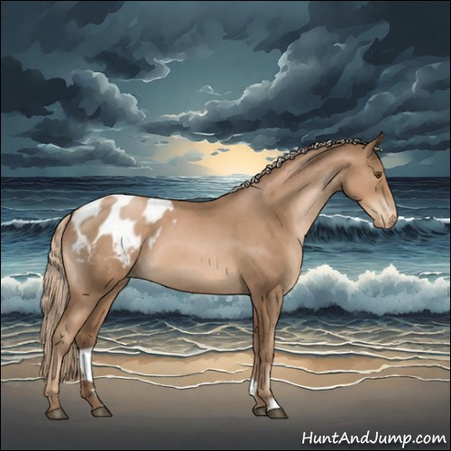 Horse Color:Liver Chestnut Pearl Appaloosa 