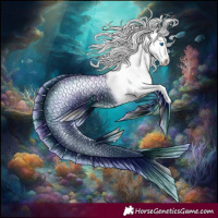 Horse Color:Watercolor Silver Bay Dun Splash Tobiano Frame Appaloosa 