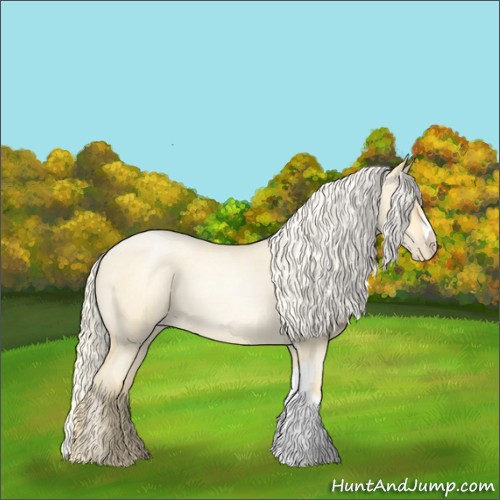 Horse Color:Palomino Roan Pearl 