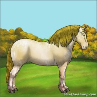 Horse Color:Smoky Blue Ice Roan Pearl 