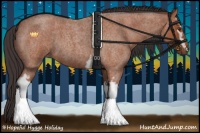 Horse Color:White Spotted Bay Roan 