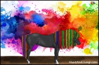 Horse Color:Painted Black 