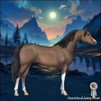 Horse Color:Brown Dun 
