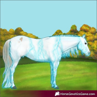 Horse Color:Thunderstruck Bay Dun Varnish 