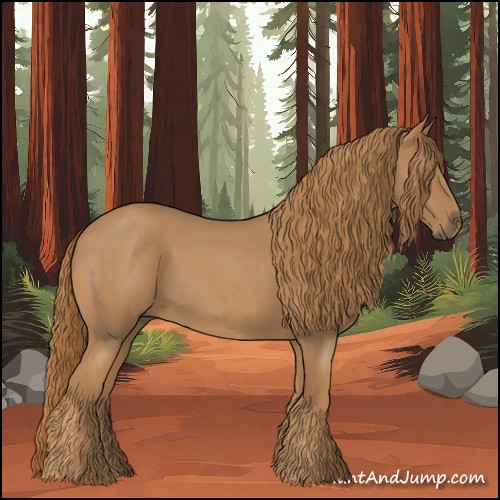 Horse Color:Red Roan