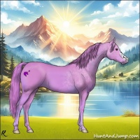 Horse Color:Watercolor Chestnut 