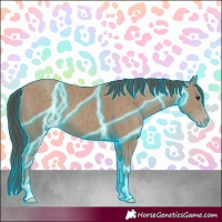 Horse Color:Thunderstruck Classic Champagne 