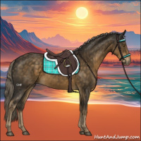 Horse Color:Chocolate Palomino 