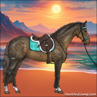 Horse Color:Chocolate Palomino 