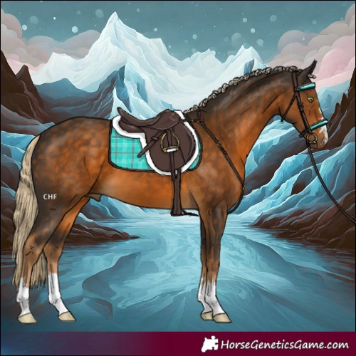 Horse Color:Chocolate Palomino 