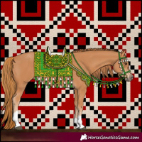 Horse Color:Chestnut Tobiano Rabicano