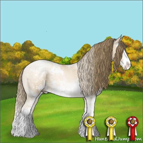 Horse Color:Buckskin Pearl Dun Sabino