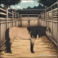 Horse Color:Bay Dun