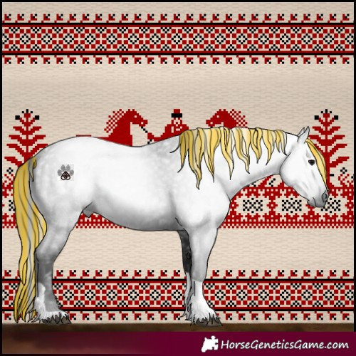 Horse Color:Gray Painted Blue Roan Tobiano Rabicano 