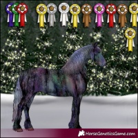 Horse Color:Gray Nacre Watercolor Bay Ice 