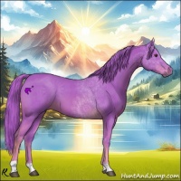 Horse Color:Watercolor Chestnut 