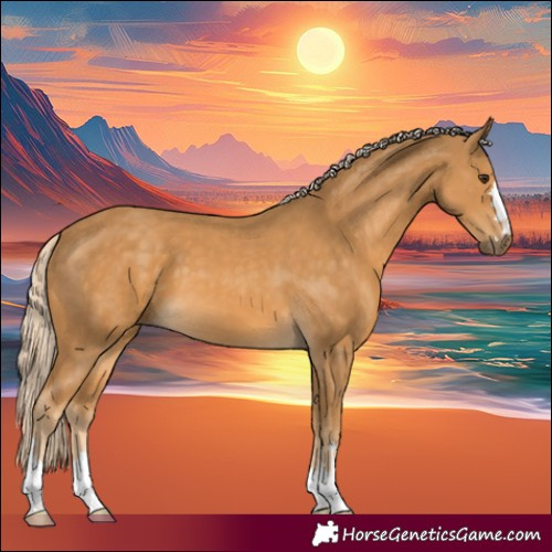 Horse Color:Palomino 