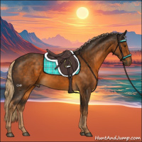 Horse Color:Chocolate Palomino 