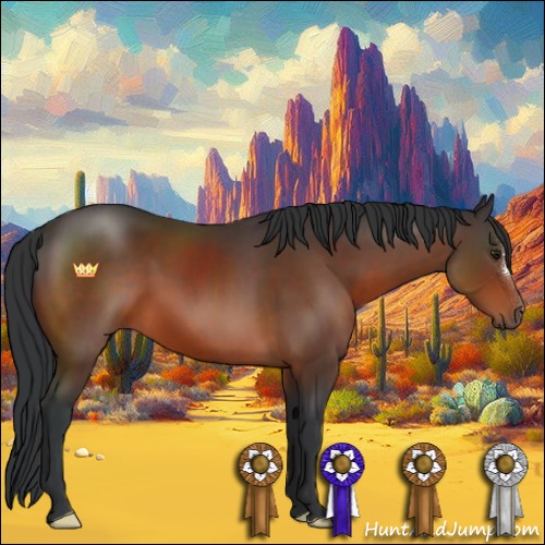 Horse Color:Brown 