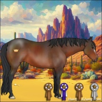 Horse Color:Brown 