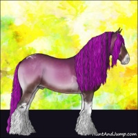Horse Color:Painted Buckskin Onyx Tobiano 