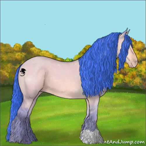 Horse Color:Watercolor Sable Champagne Dun