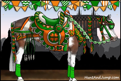 Horse Color:Bay Splash Frame Rabicano 