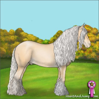 Horse Color:Silver Smoky Black Pearl 