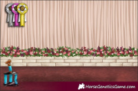 Horse Color:Bay Roan