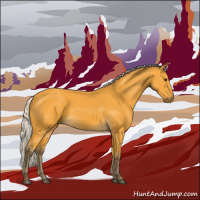 Horse Color:Silver Buckskin 